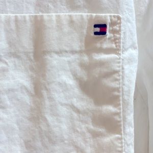 TH White Button Tunic